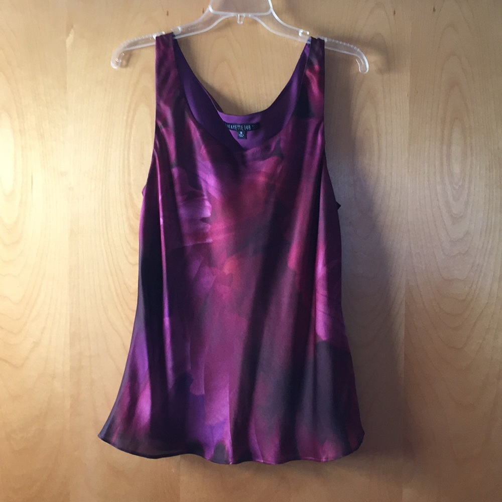 Lafayette 148 floral top